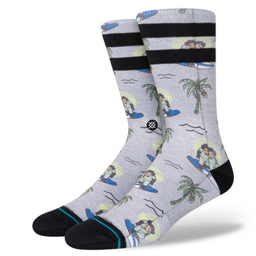 Surfing Monkey Sock