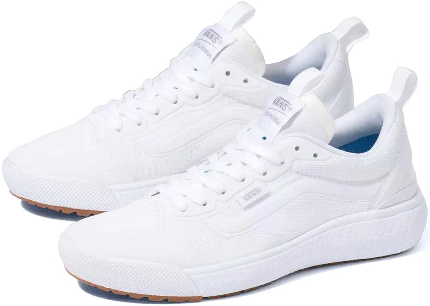 Vans WMS UltraRange EXO QLZ sneakers, true white lightweight shoes size 6