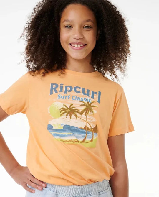 Camiseta "High Tide Scenic" para meninas