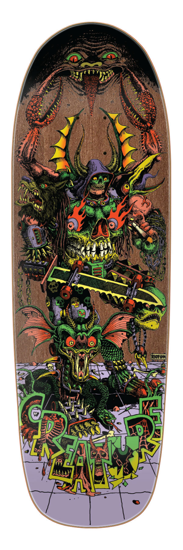 Creature Hallucination Beast 9.55 Skateboard Deck