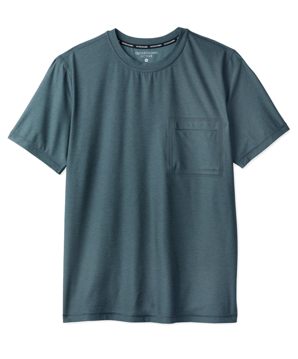 Outerknown Apex Tee - Heather Pine