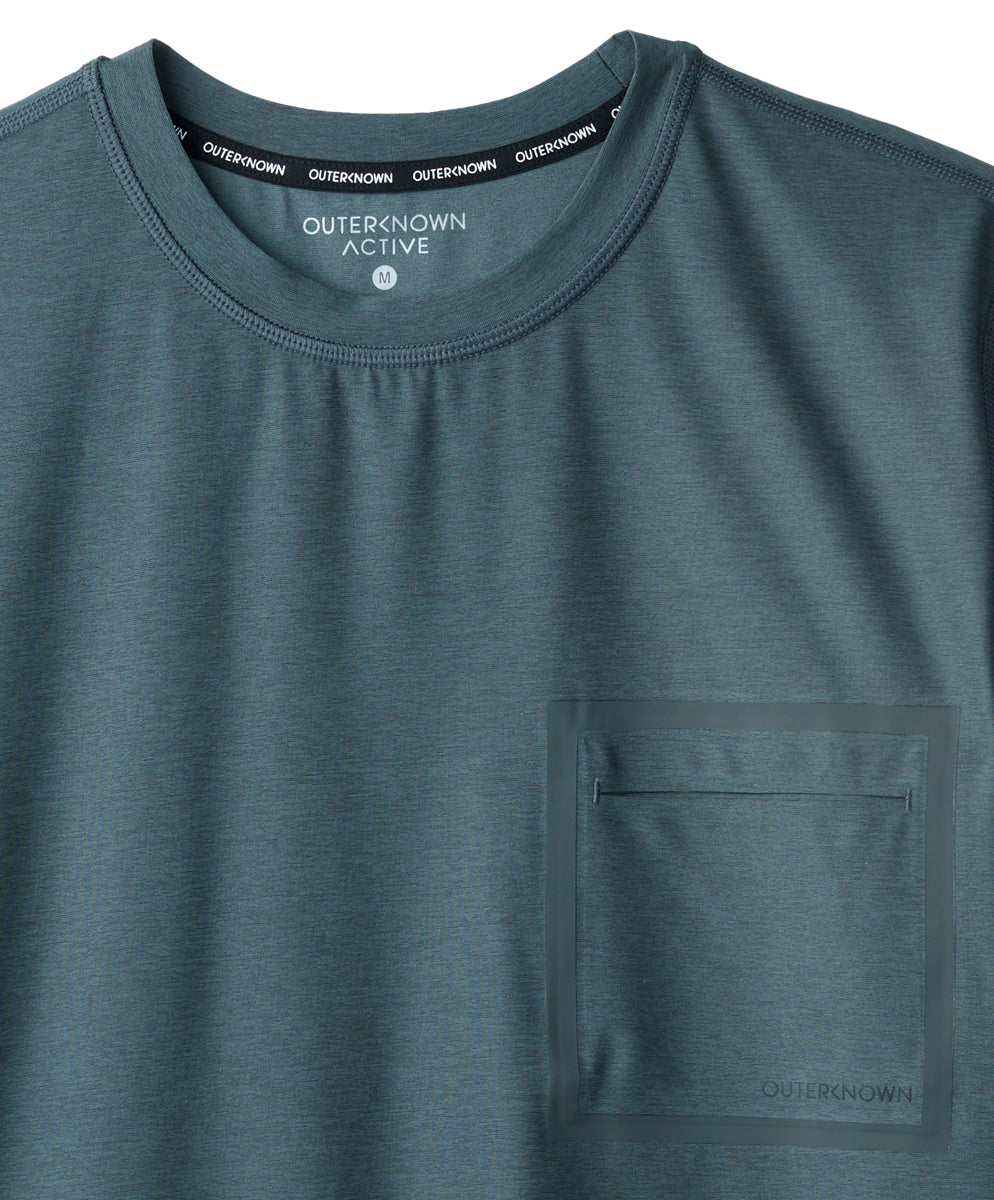 Outerknown Apex Tee - Heather Pine