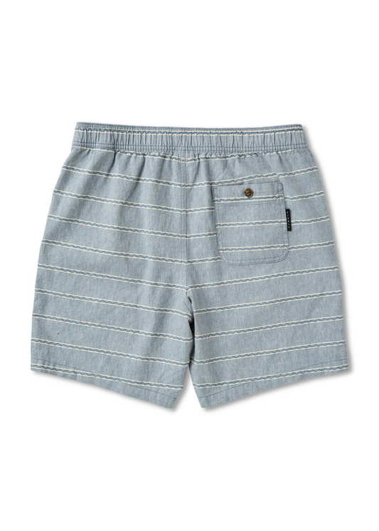 Short J. Linen Listrado