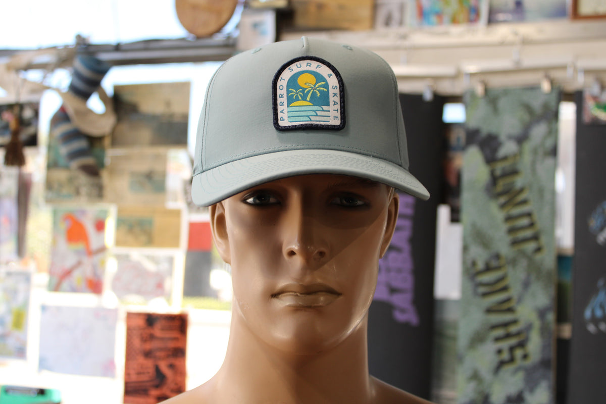 Parrot Surf Shop PSS Island Perf Hat - Blue Grey