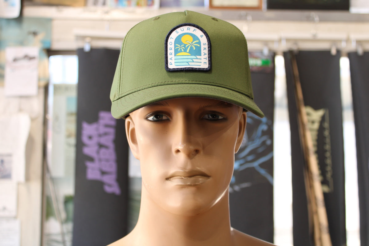 Parrot Surf Shop PSS Island Perf Hat - Burnt Olive