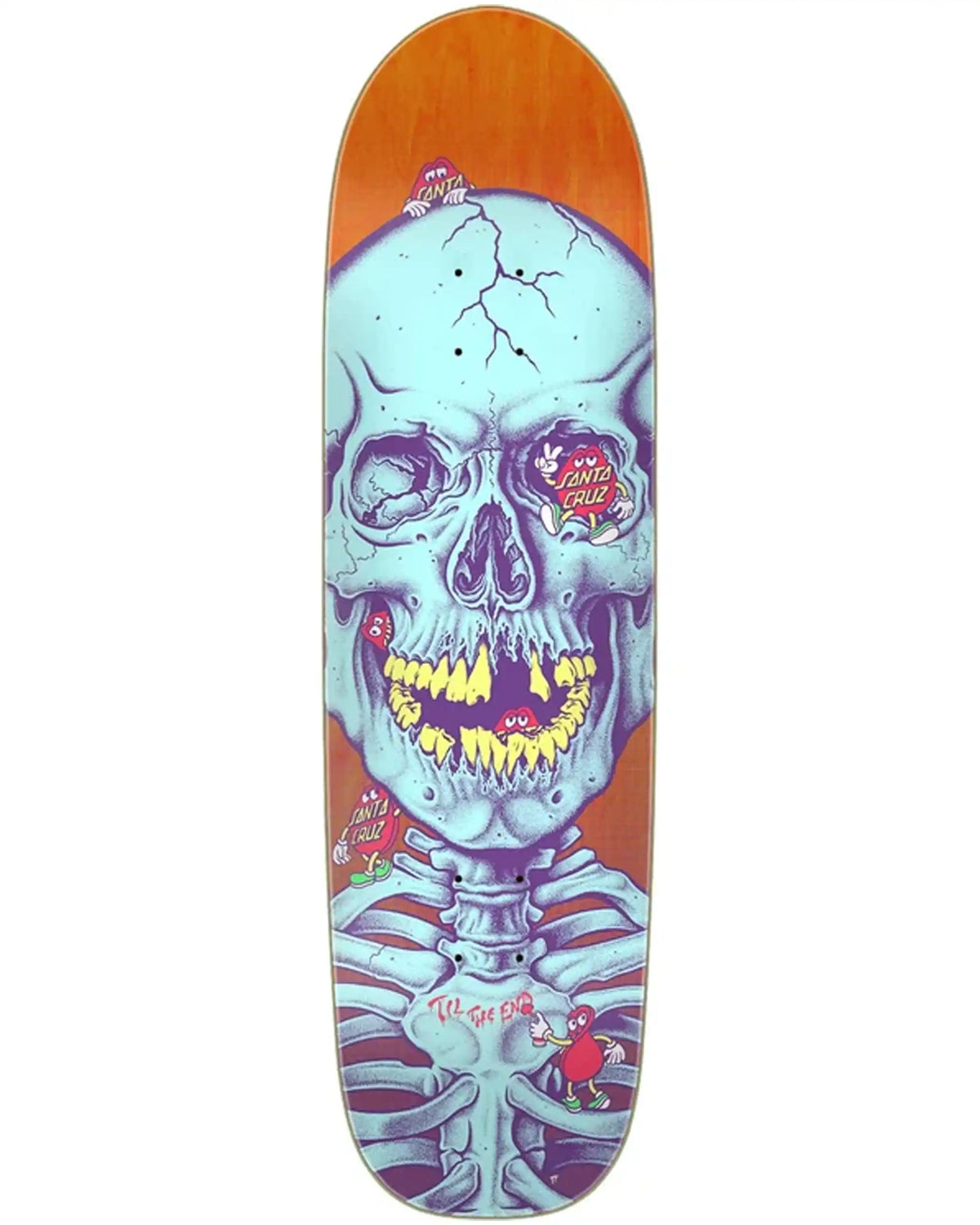Santa Cruz Dot Dudes Prismatic FeelBase 8.5 Skateboard Deck