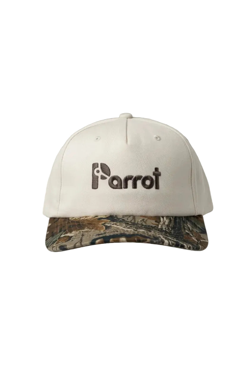 Parrot Surf Shop 356 Core Stitch Hat Cream/Realtree Advantage - front