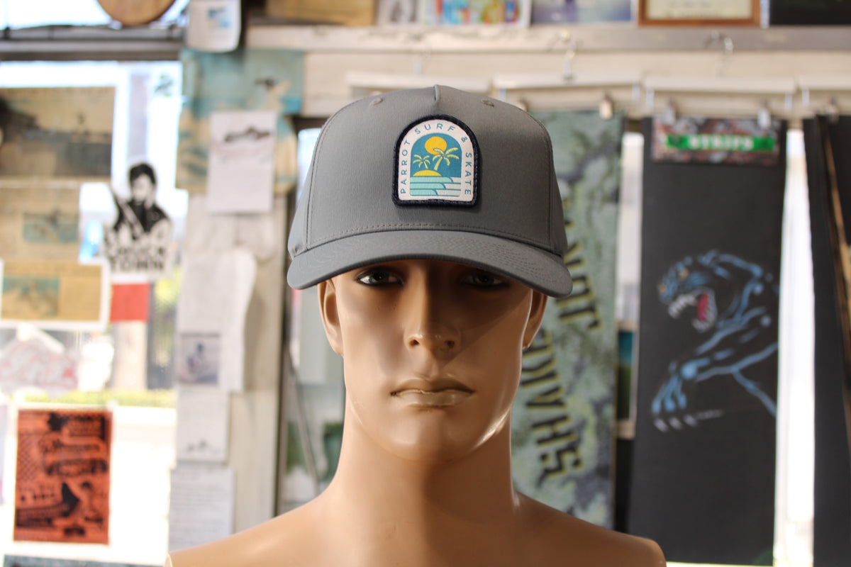 Parrot Surf Shop PSS Island Perf Hat - Grey