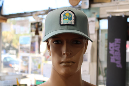 Parrot Surf Shop PSS Island Trucker Hat - Smk.Blue/Wht