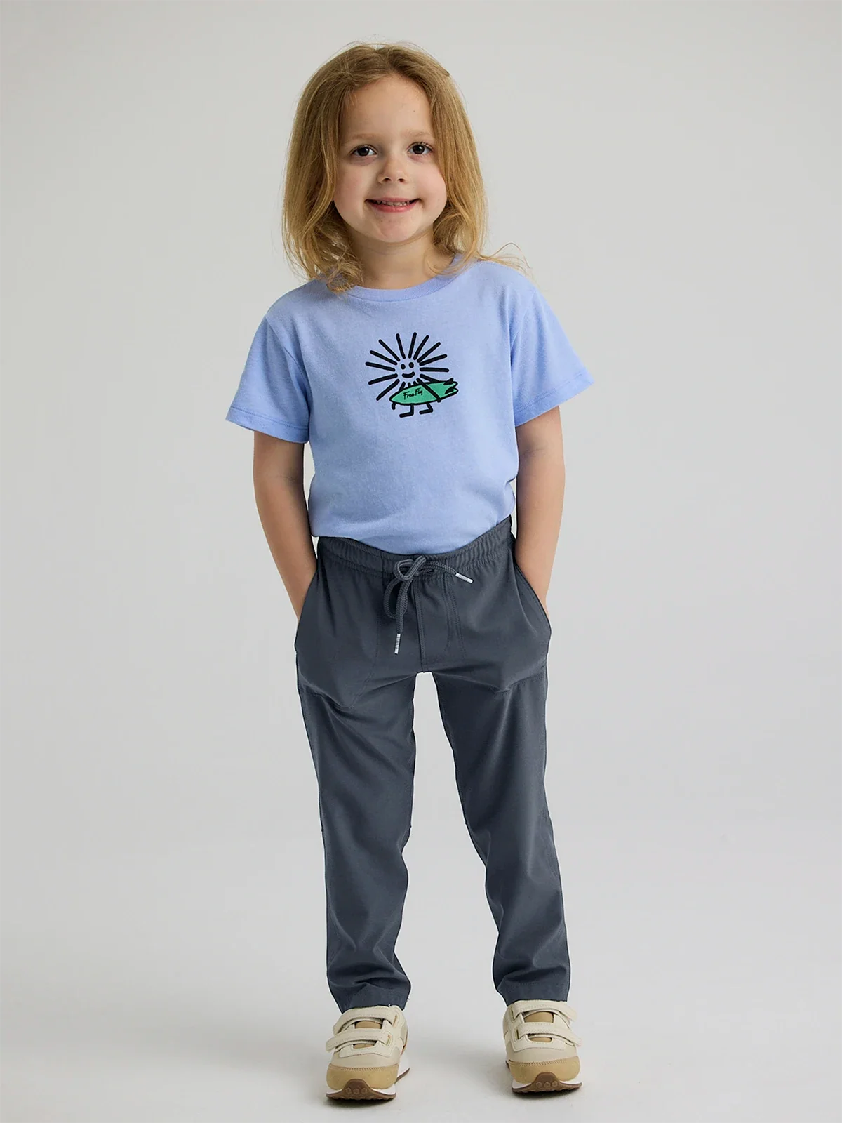 Free Fly Toddler Breeze Pant - Storm Cloud