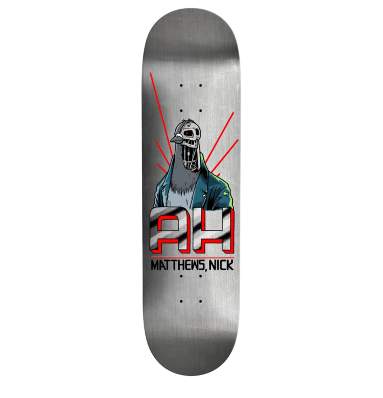 Anti Hero Pigeonator 8.25 inch skateboard deck Nick Matthews pro model