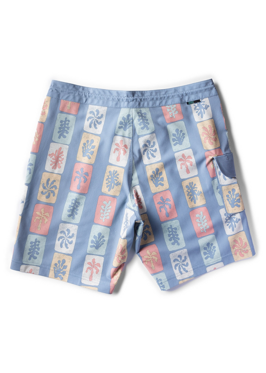 Short de Banho Tropic Tiles 18.5"