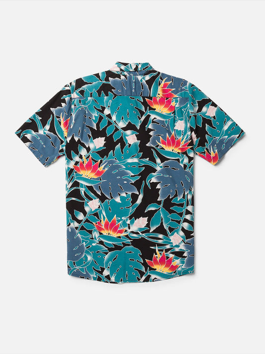 Leaf Pit Floral Woven