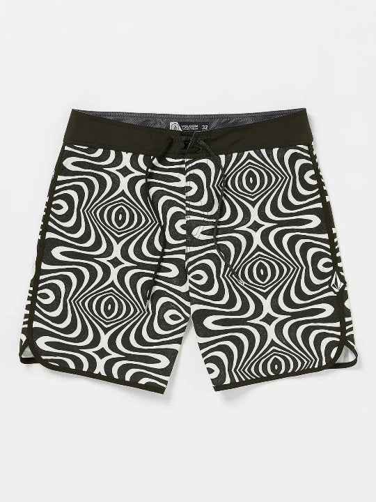 Sunga Lido Print Scallop Mod