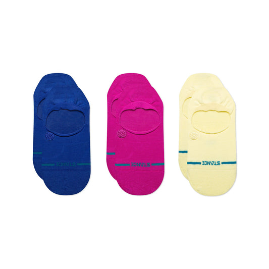 Stance Womens Icon No Show 3 Pack Sock – Cobalt Blue
