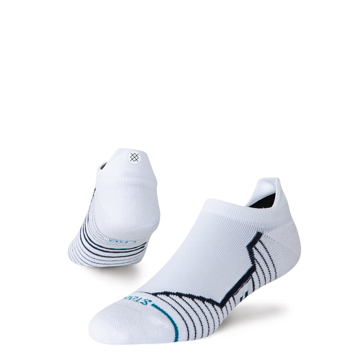 Stance Golf Mid Tab Sock – White
