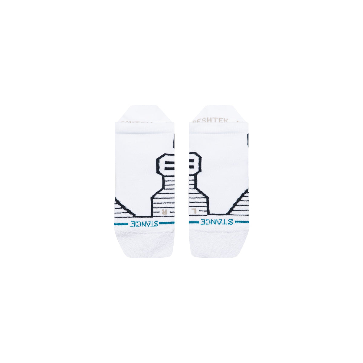 Stance Golf Mid Tab Sock – White