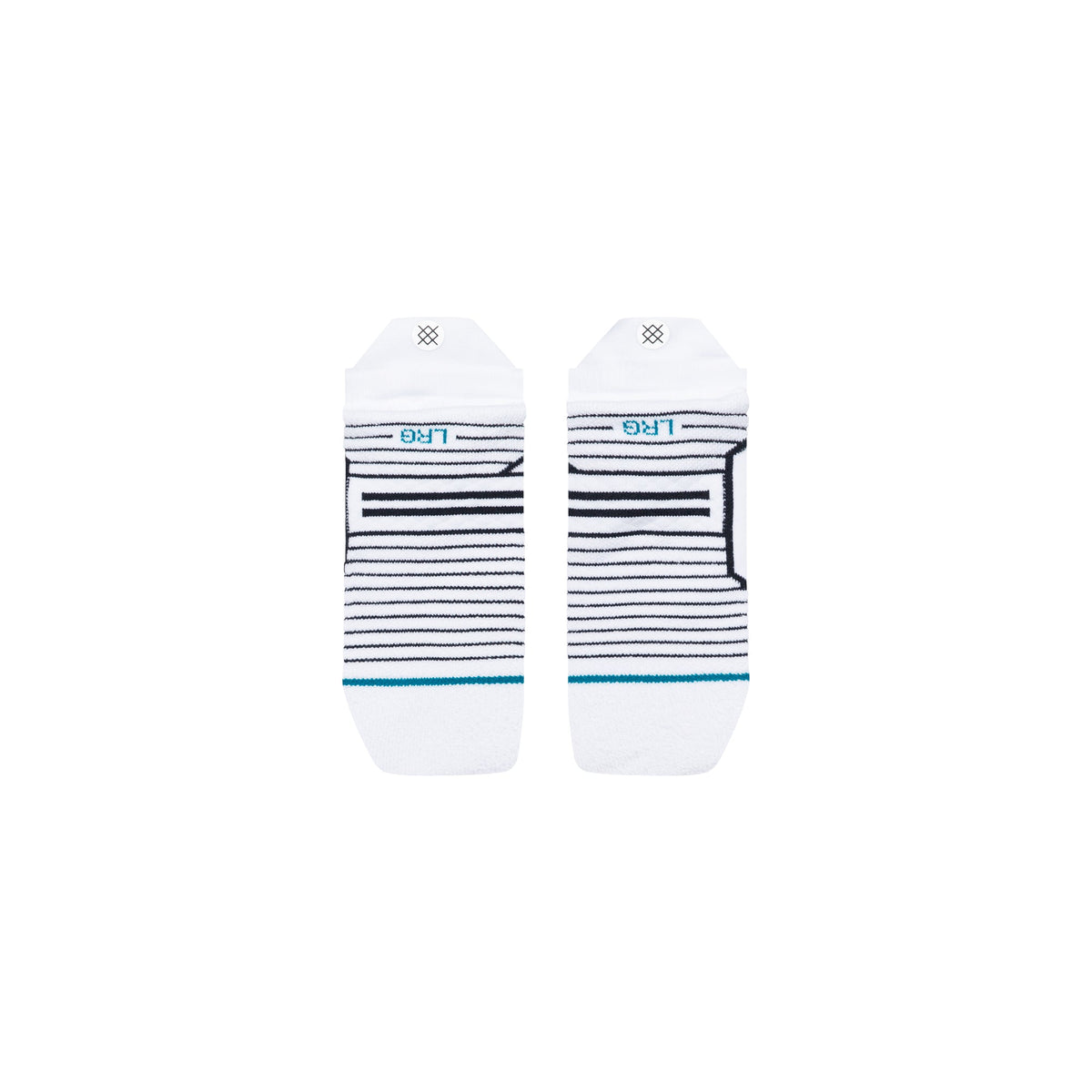 Stance Golf Mid Tab Sock – White