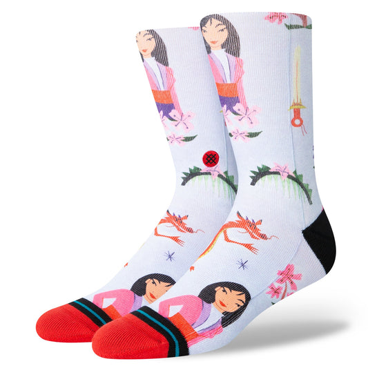 Stance Mulan By Estee Kids Sock – Red
