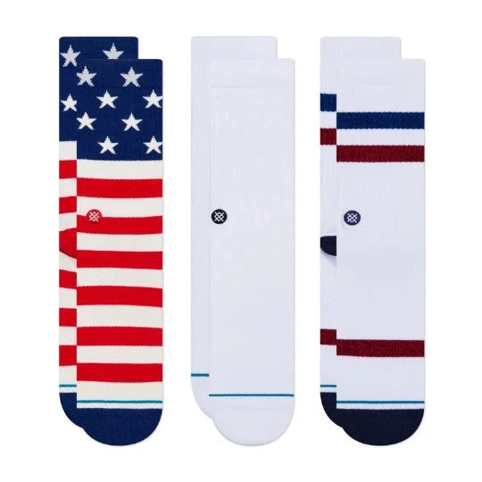 The Americana 3 Pack Sock