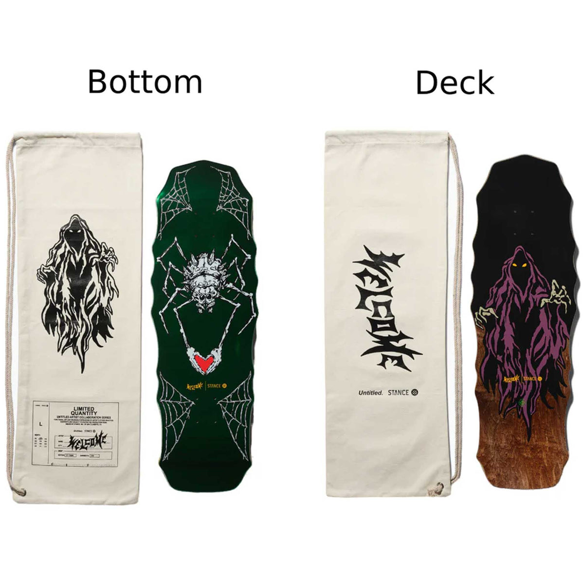 Welcome x Stance Untitled Deck Box Set