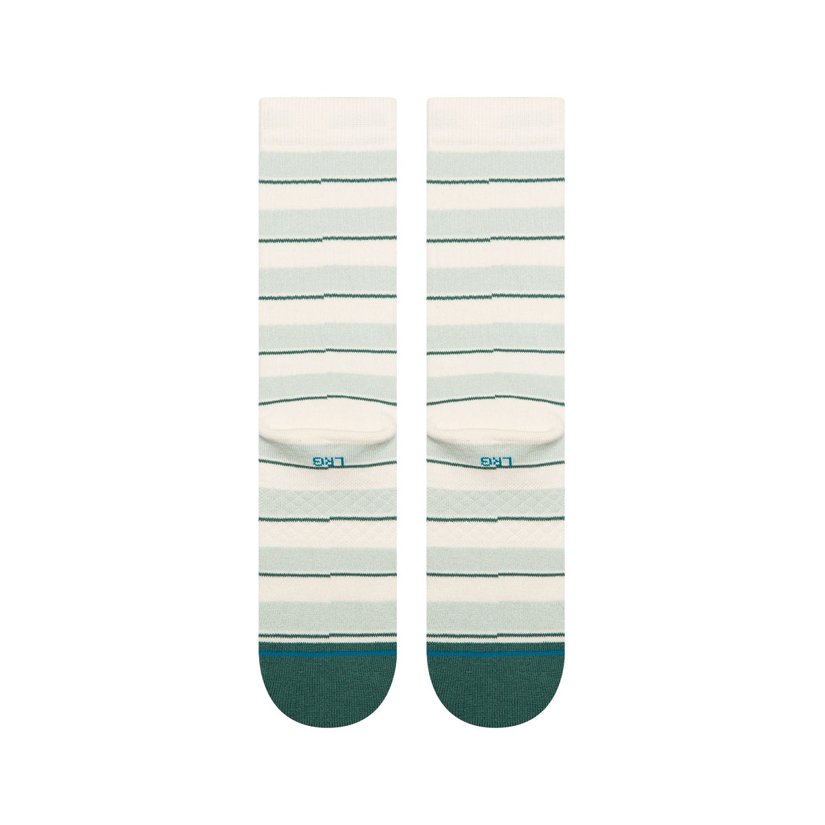 Stance Striped It Crew Sock – Teal