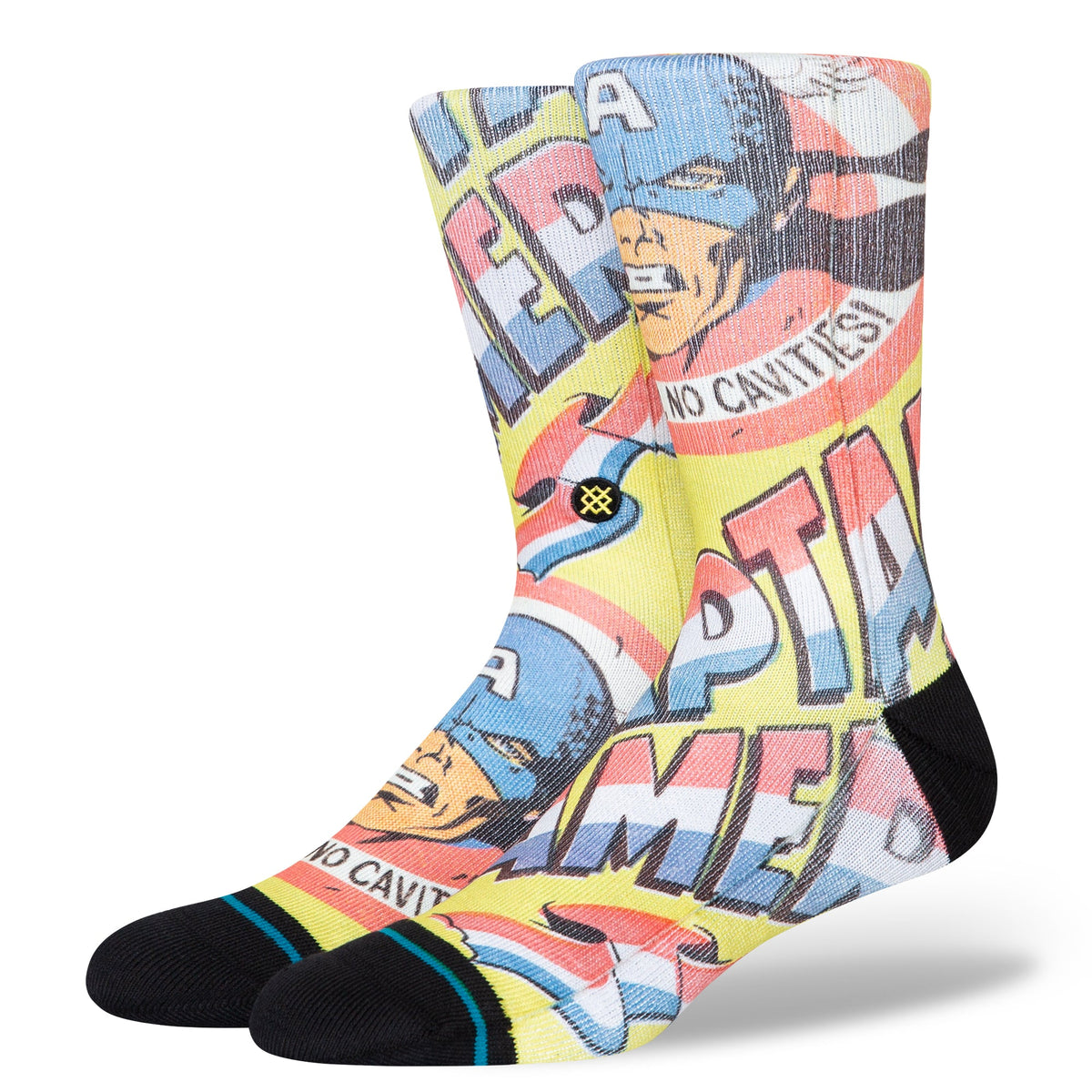 Stance No Cavities Sock - Yellow
