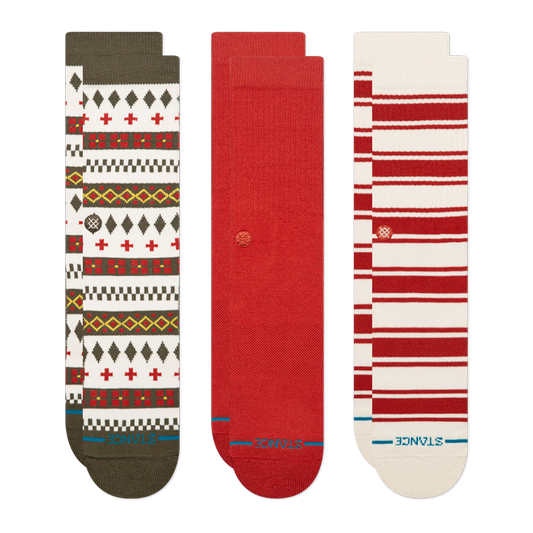 Stance Cabin Days 3 Pack Socks – Multi