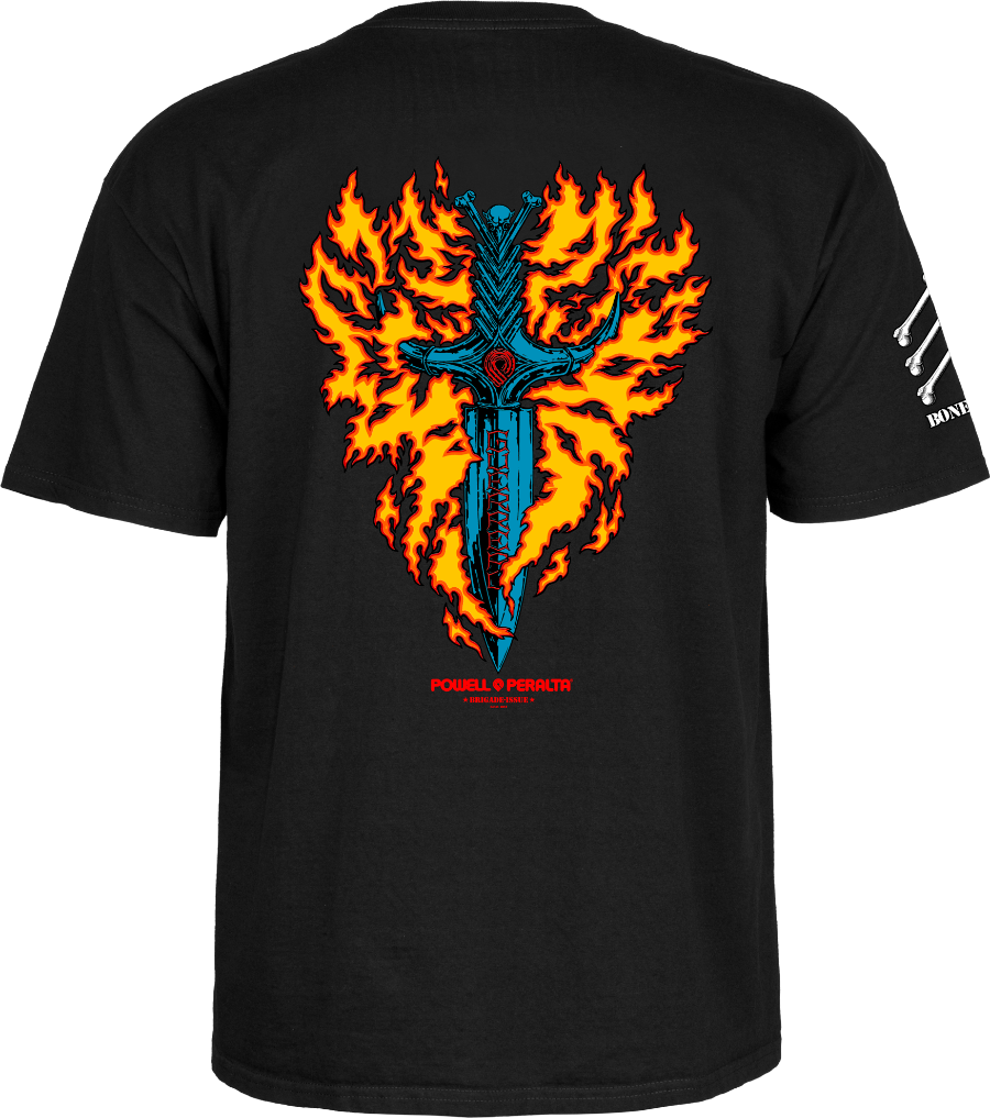 Powell Peralta Bones Brigade Tommy Guerrero 17th Series Tee back graphic