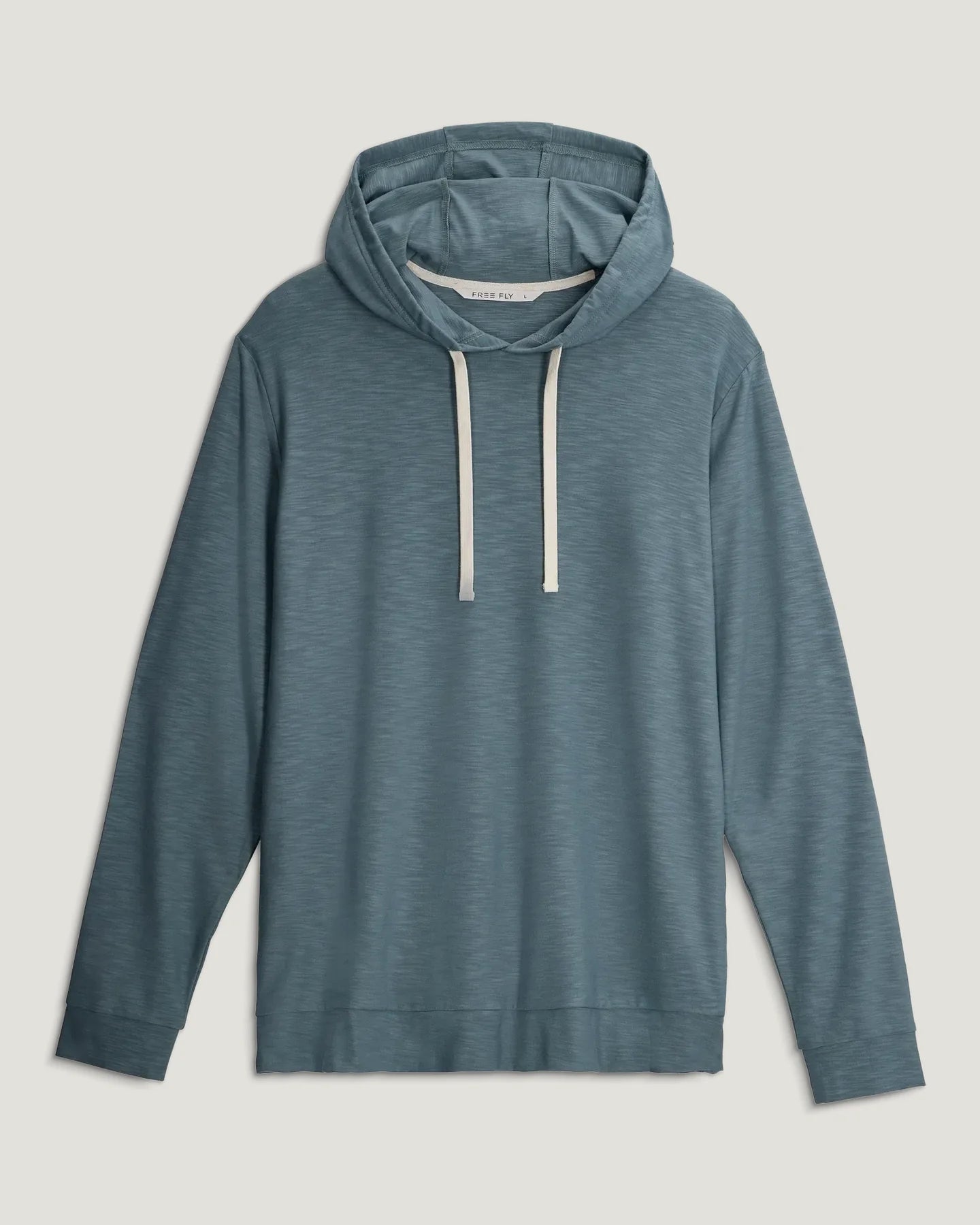Free Fly Bamboo Slub Hoodie Stormy Sea Long Sleeve