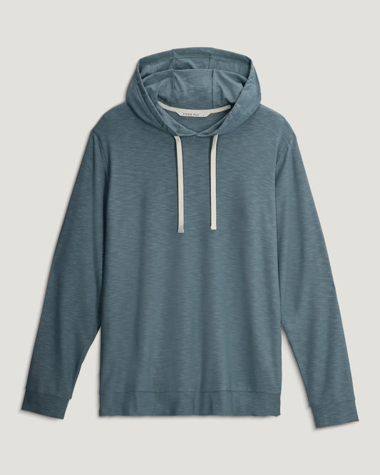 Free Fly Bamboo Slub Hoodie Stormy Sea Long Sleeve