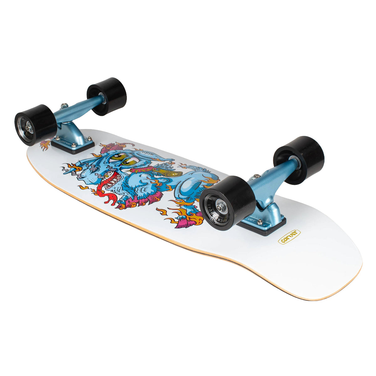 Carver Yago Fire Goat CX surfskate CX trucks and wheels