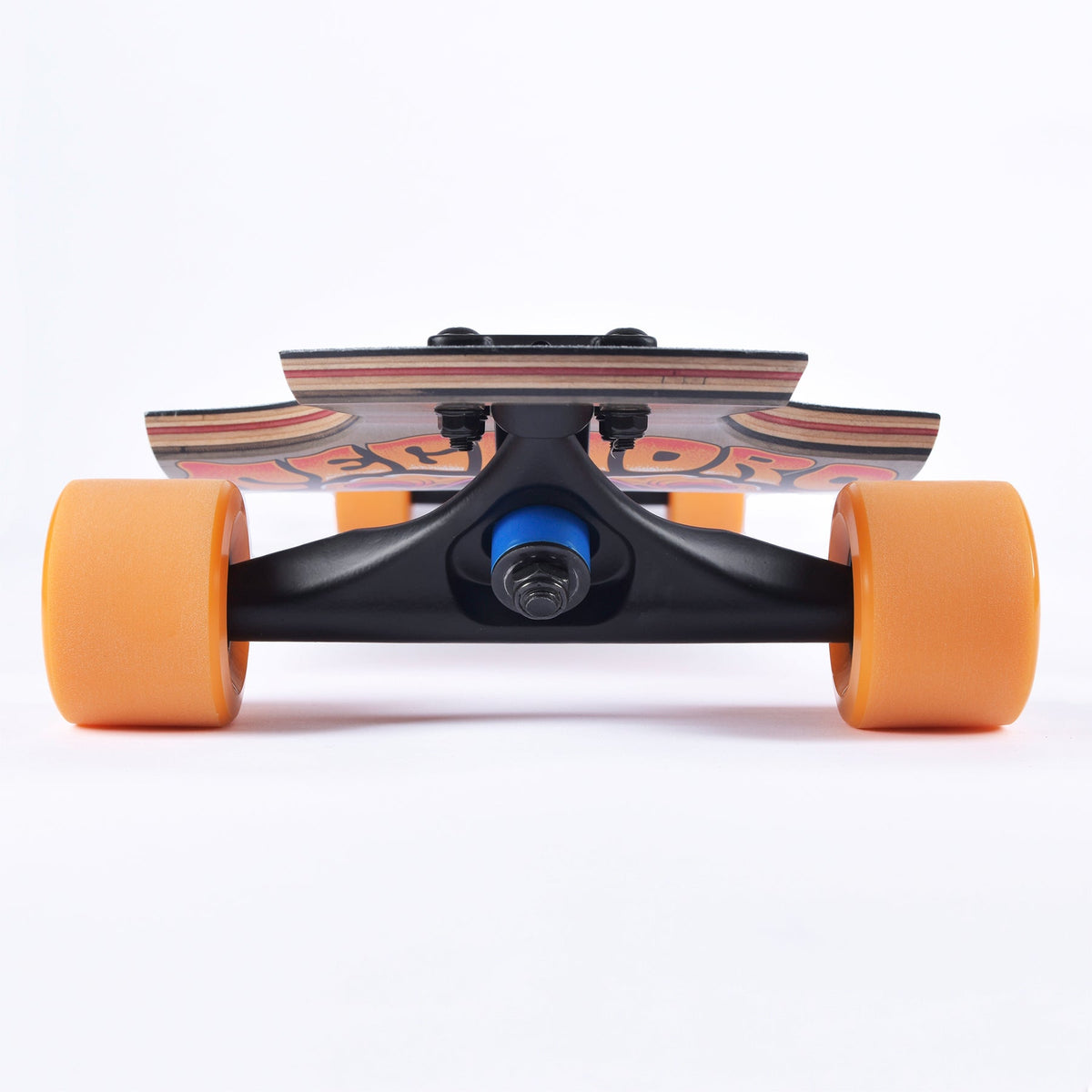 Sector 9 Coachella Catapult 38 inch complete skateboard front truck view