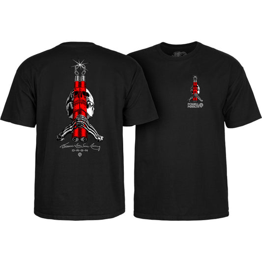 Camiseta Powell Bruce Lee Caveira