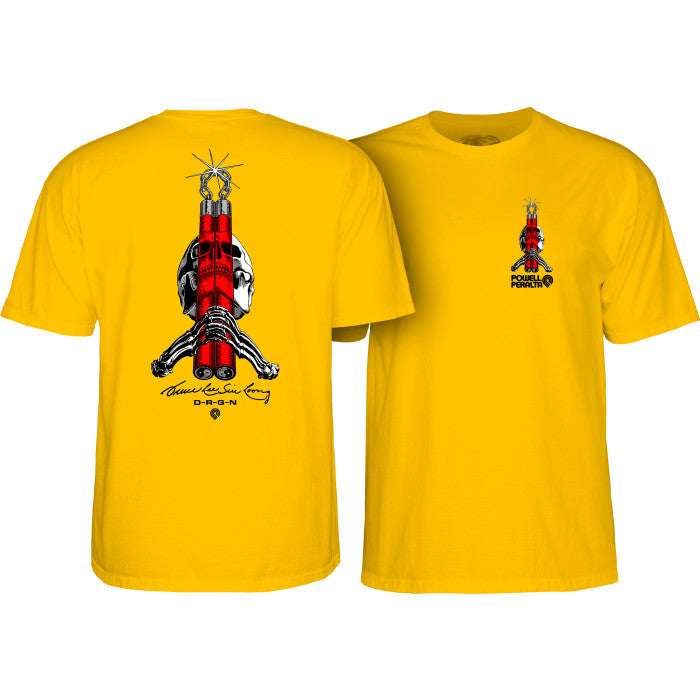 Camiseta Powell Bruce Lee Caveira