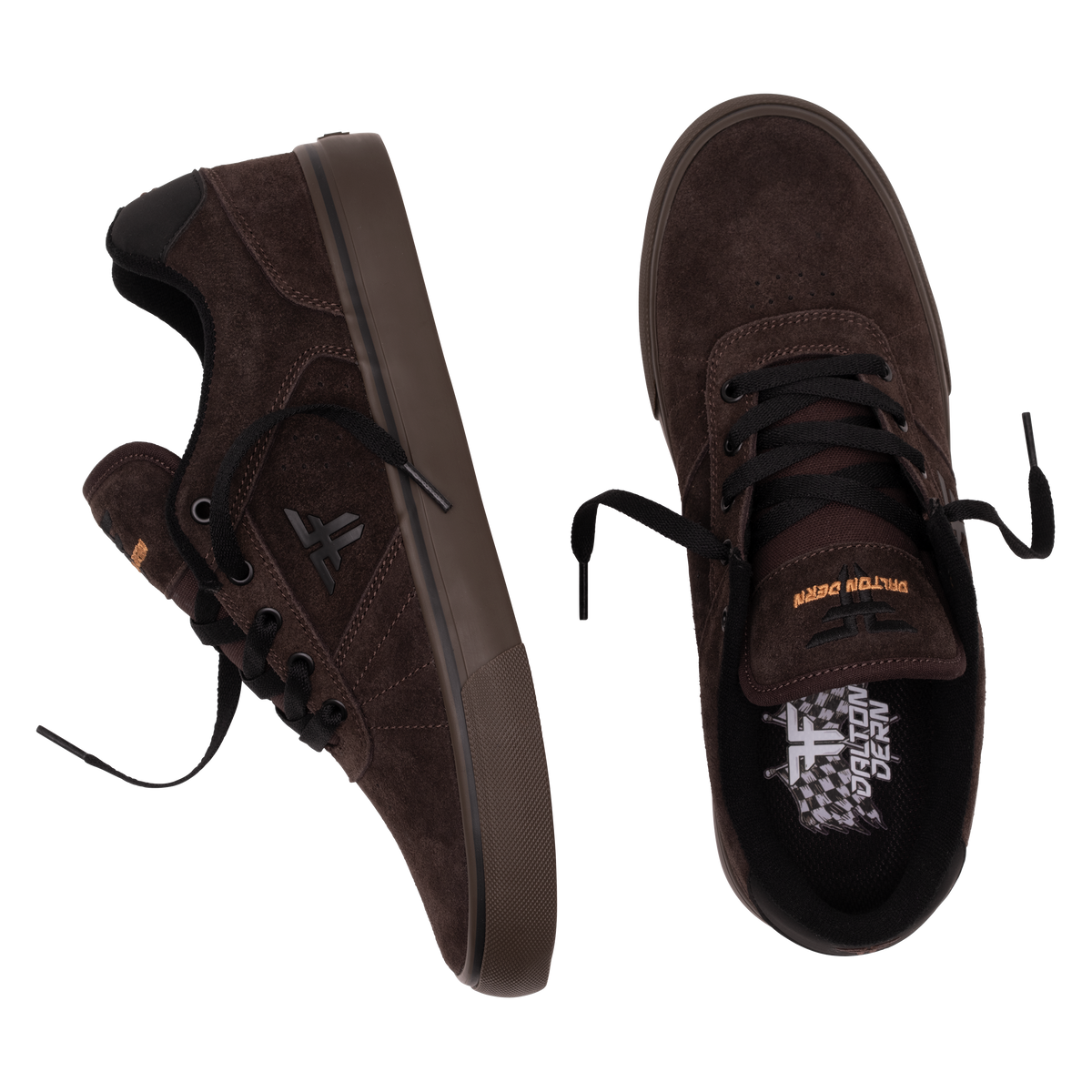 Fallen The Daytona Dalton Dern - Chocolate/Black/Dark Gum