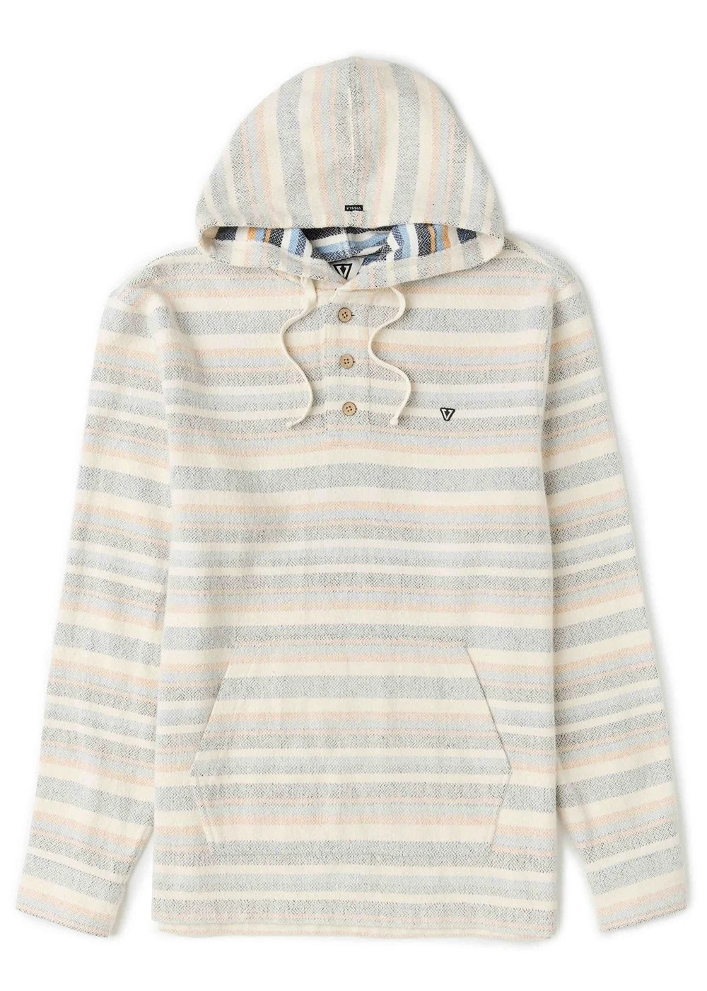 Descanso Heavy Flannel Popover Vissla Bone