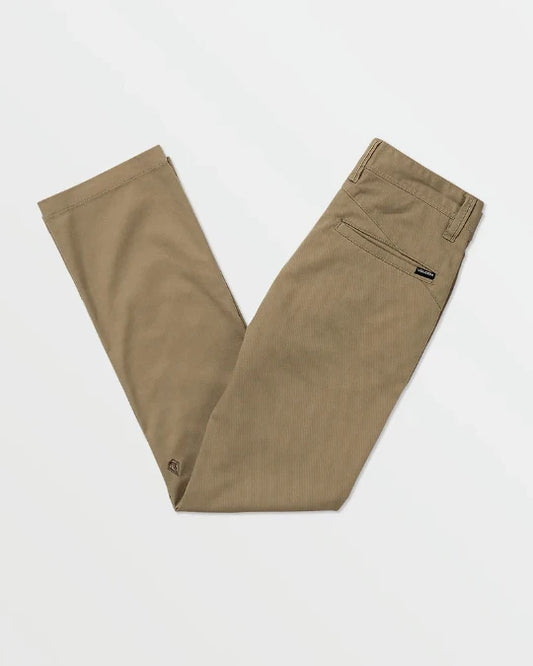 Volcom Frickin Chino pant boys navy stretch twill size 25.