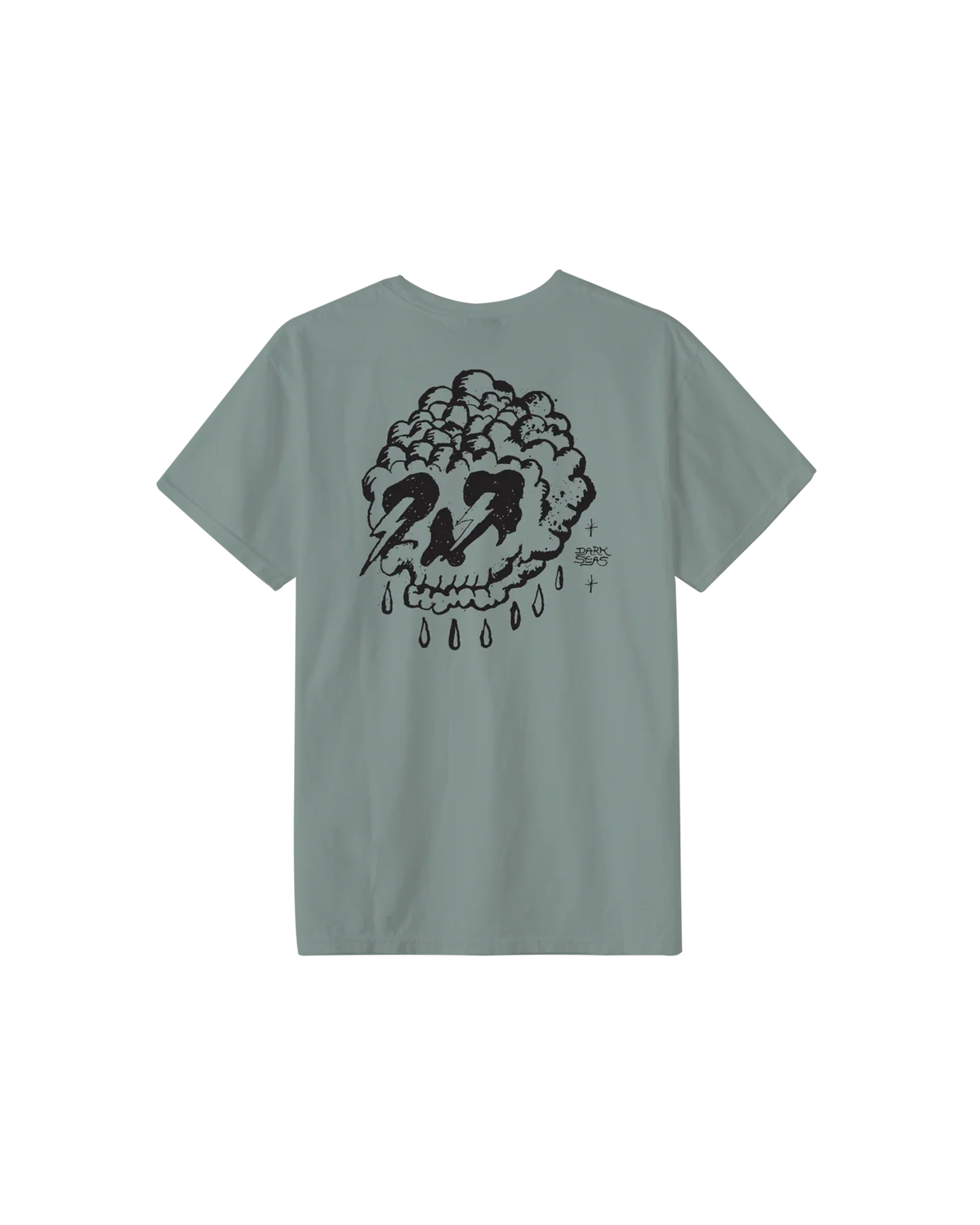 Electric Eyes Tee Pigment Dark Seas