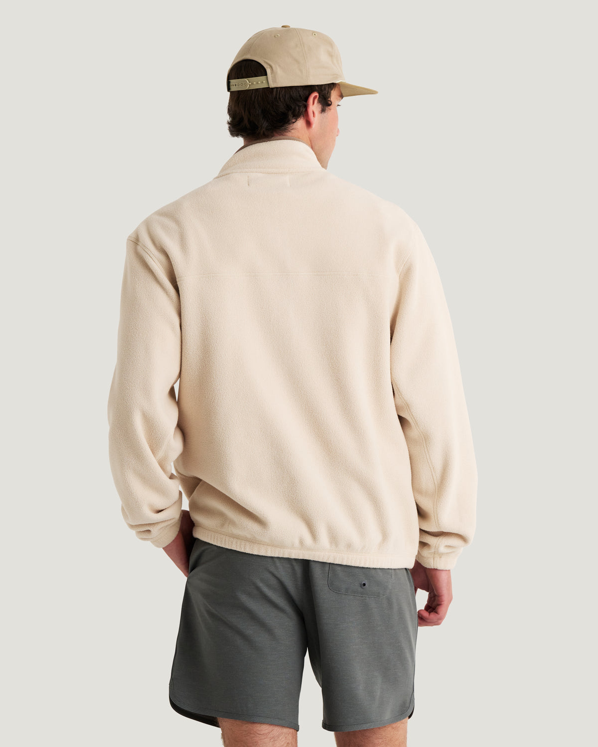 Free Fly Ashridge Fleece Half Zip - French Oak