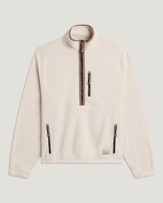 Free Fly Ashridge Fleece Half Zip - French Oak