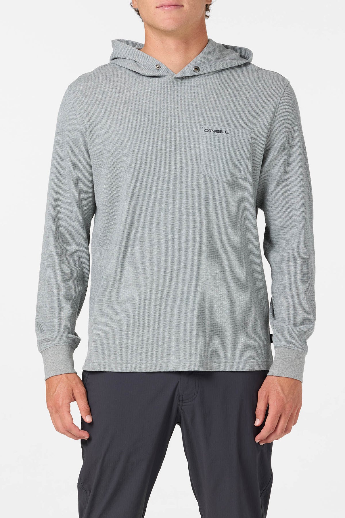 O'Neill Overland Hooded Thermal - Heather Grey