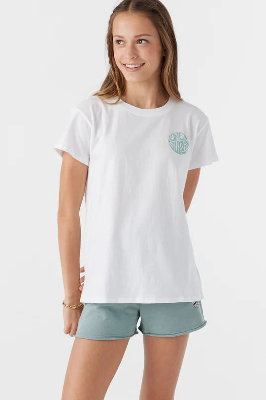 Meninas de camiseta justa
