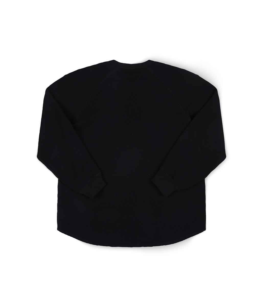 Former AG Raglan Waffle Sweater