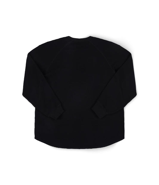 Former AG Raglan Waffle Sweater