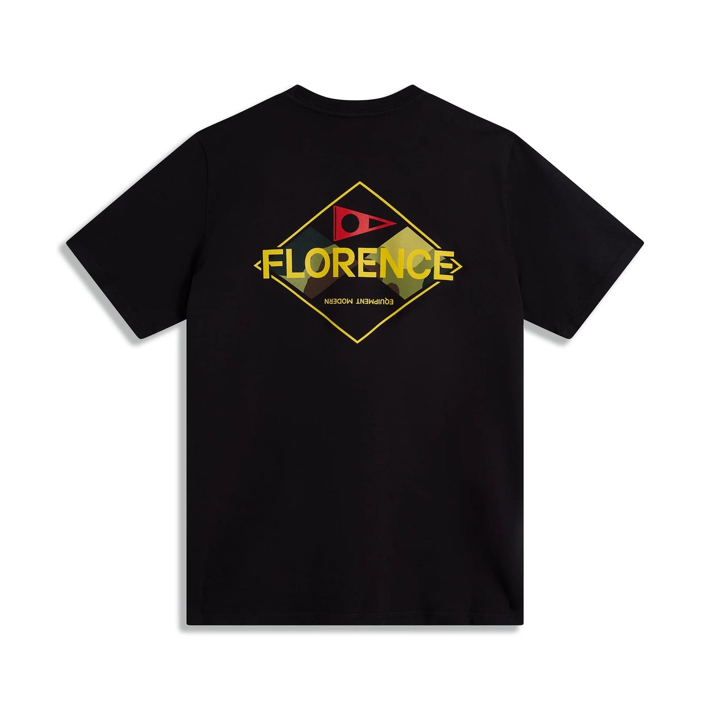 Camiseta com Logo Camuflado