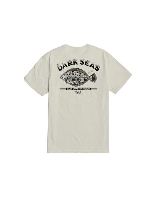 Flounder Tee Dark Seas Cream