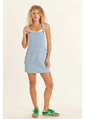 Ocean Haze Overall Dress