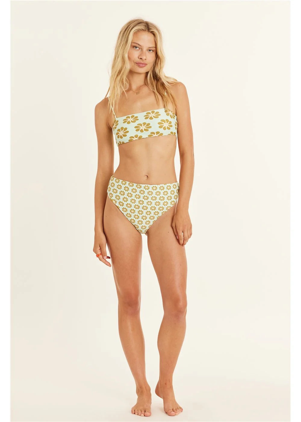 Flowers In The Sky Bandeau Top