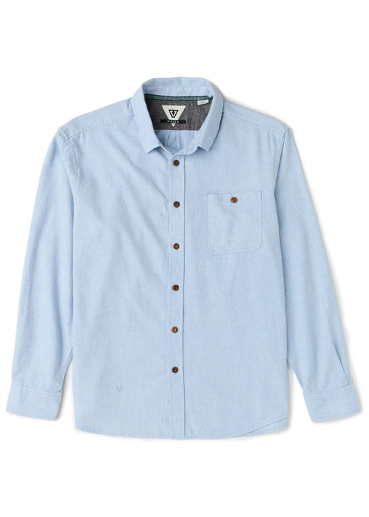 Go To Lightweight Flannel Vissla Blue Mist